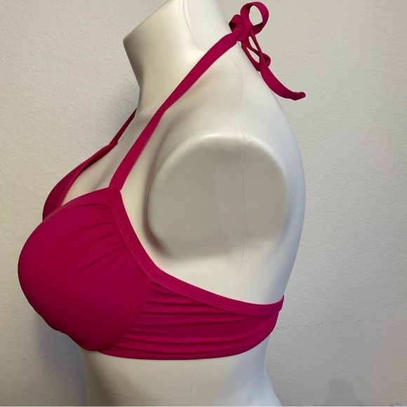 New Mynah Bra Bikini Swimsuit Top Magenta size D / DD extended size - Picture 5 of 12